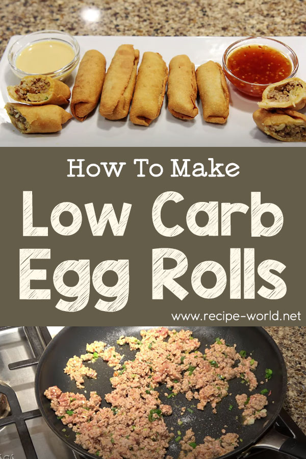 Low Carb Egg Rolls
