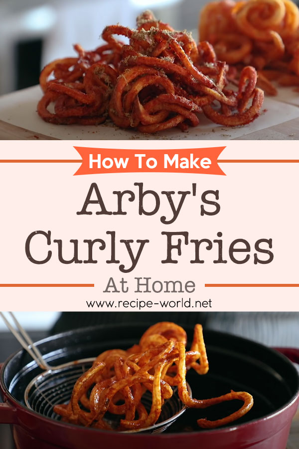 Making Arby's Curly Fries At Home