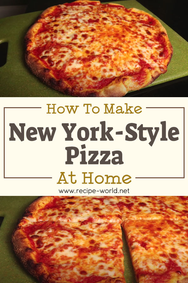 Making New York-Style Pizza At Home