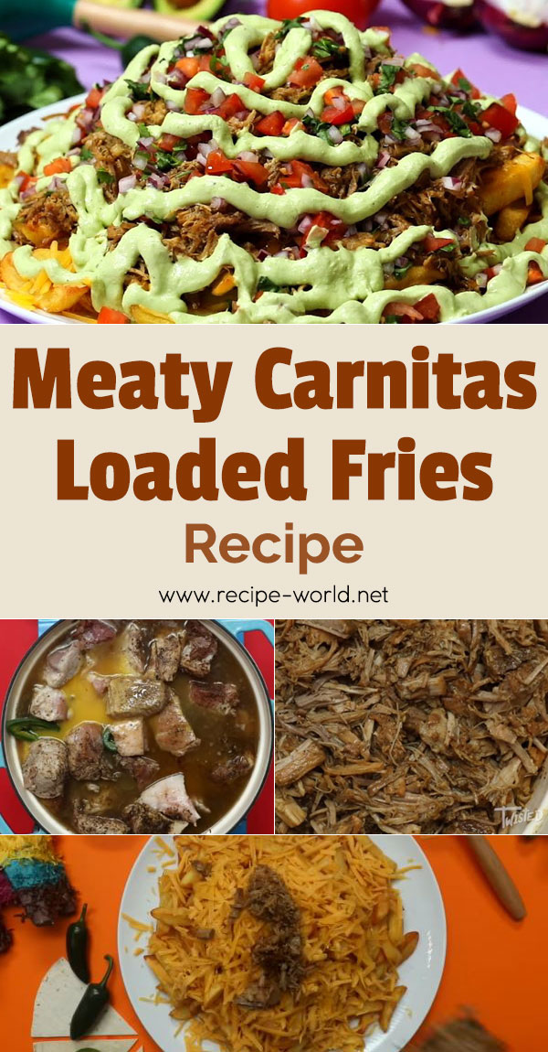 Meaty Carnitas Loaded Fries Recipe