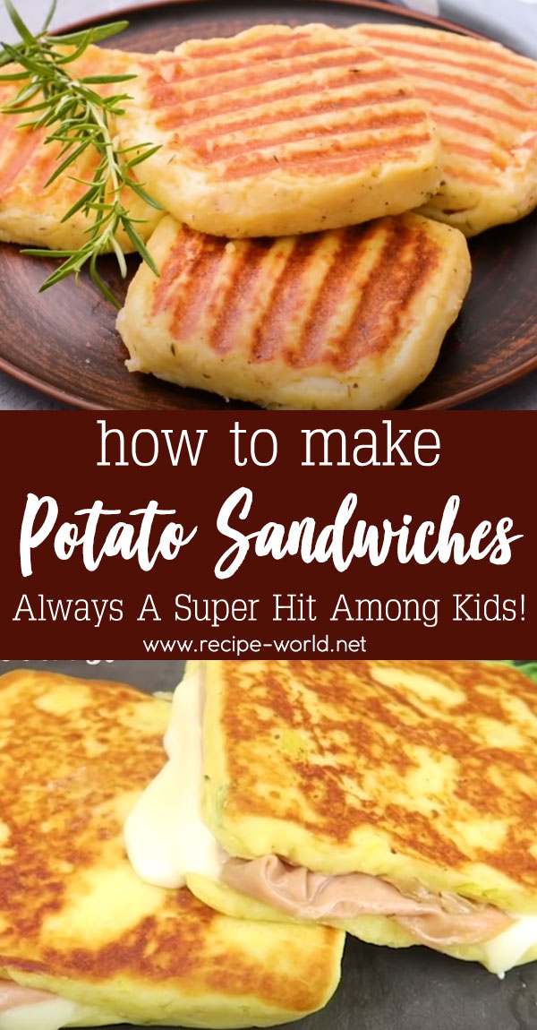 Potato Sandwiches - Always A Super Hit Among Kids!