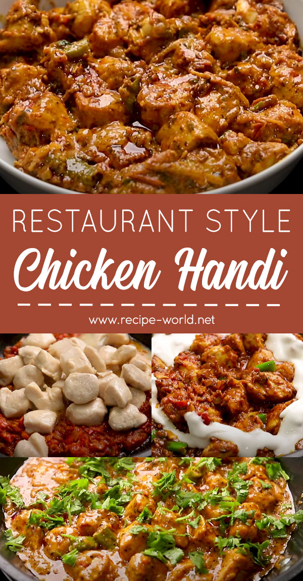 Restaurant Style Chicken Handi