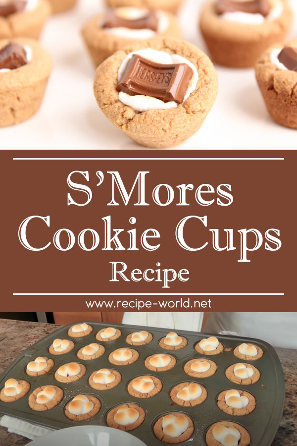 S'Mores Cookie Cups Recipe