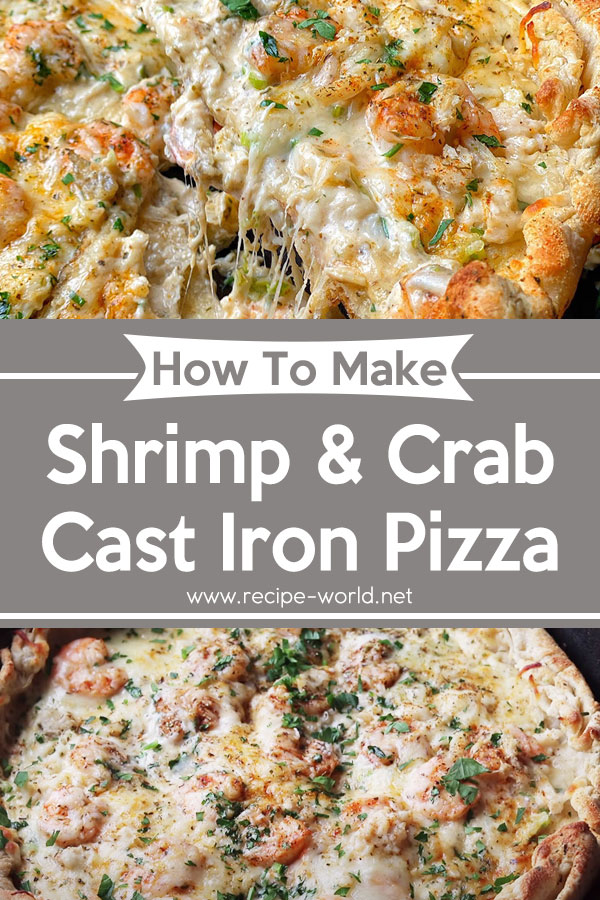 Shrimp & Crab Cast Iron Pizza