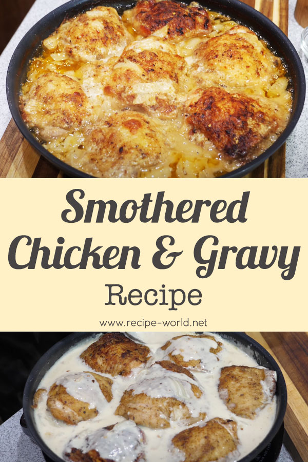 Smothered Chicken and Gravy Recipe