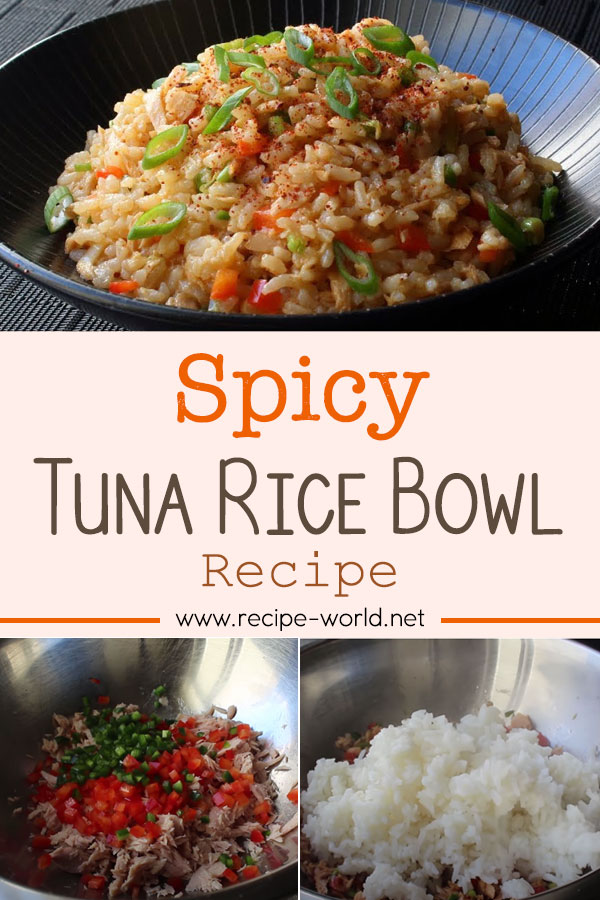 Spicy Tuna Rice Bowl Recipe