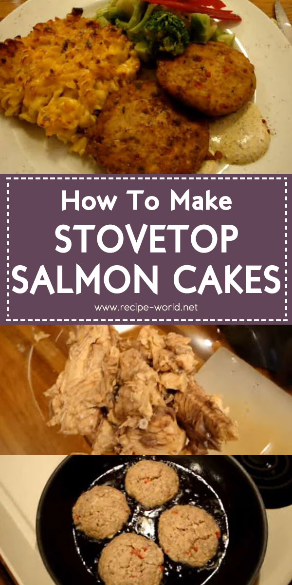 Stovetop Salmon Cakes
