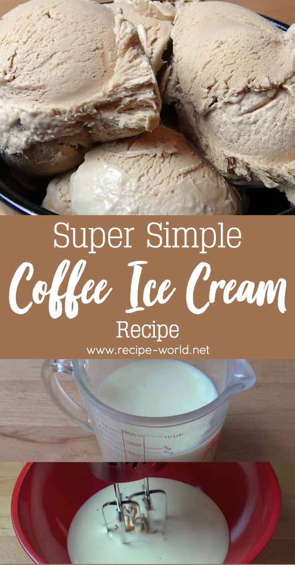 Super Simple Coffee Ice Cream