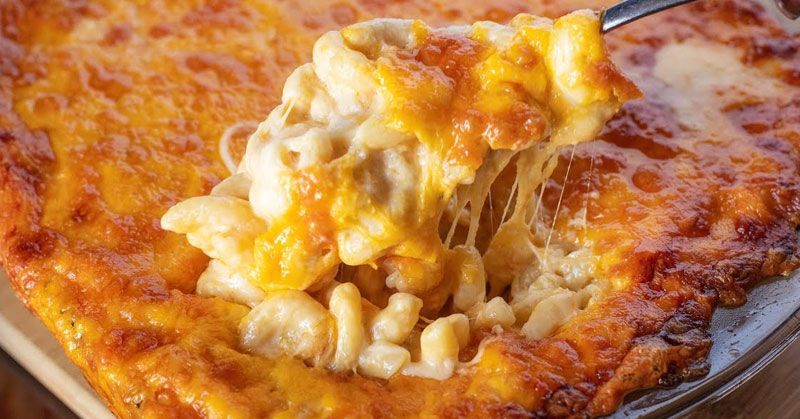 Recipe World The Cheesiest Baked Mac And Cheese Ever! | 5 Cheese Mac ...