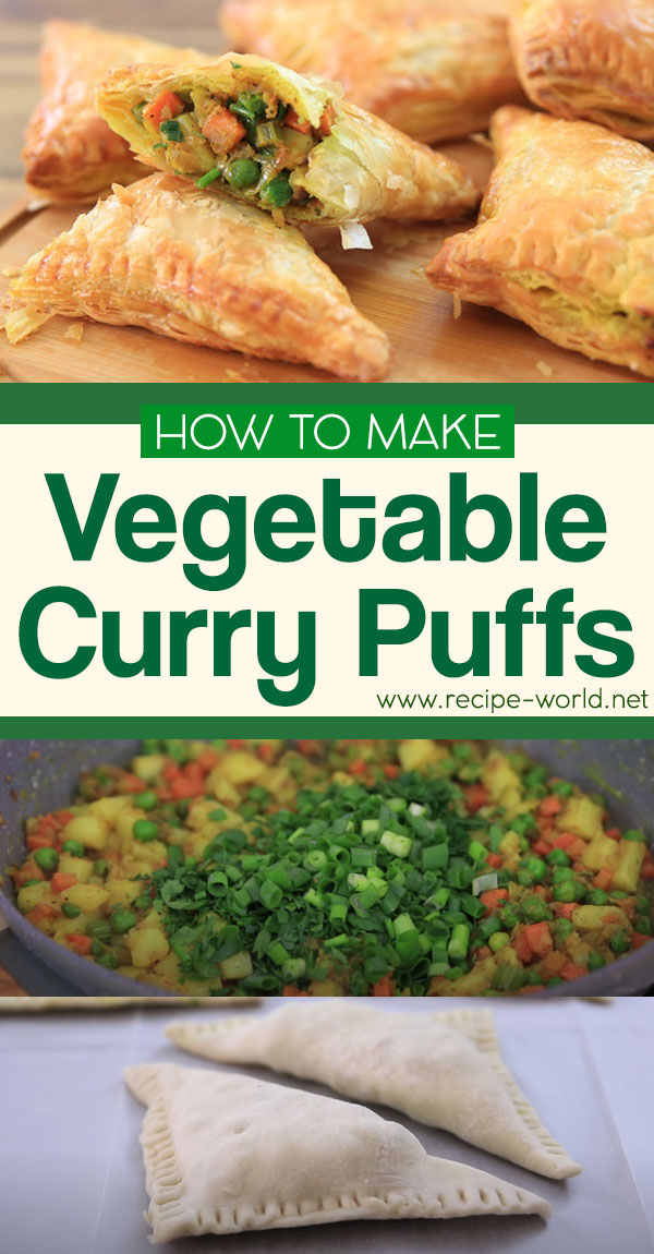 Vegetable Curry Puffs Recipe - How to Make Curry Puffs